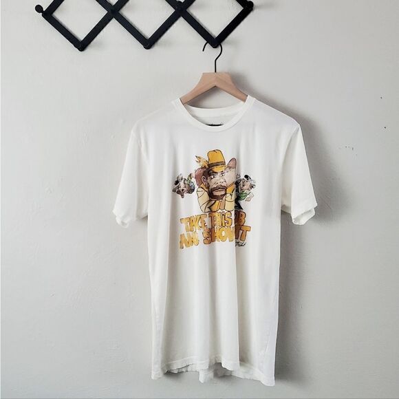 NWOT Midnight Rider Johnny Paycheck Take This Job & Shove It Unisex Tee Sz Large - Picture 4 of 10